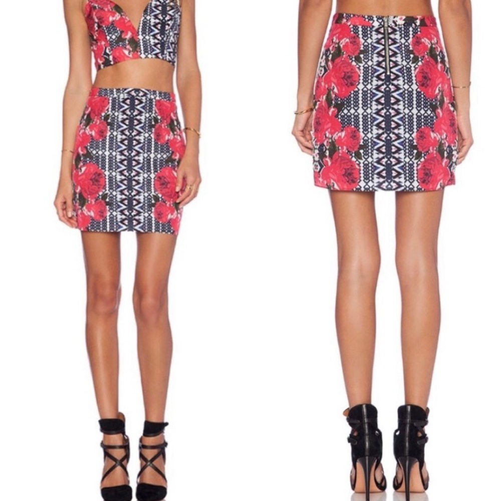 NBD x Naven Twins Dream Team Skirt